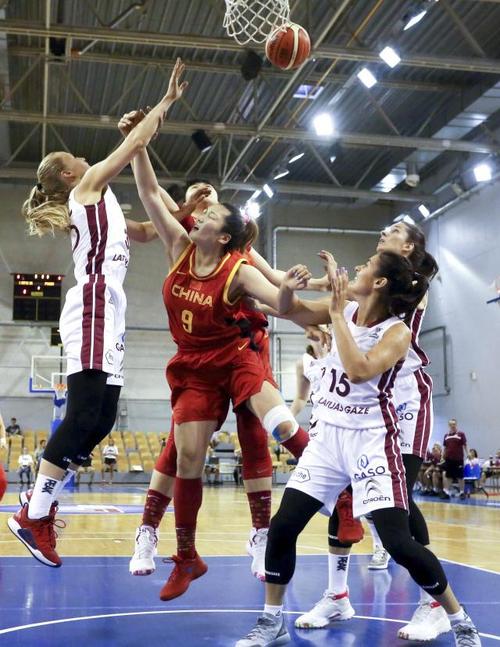 中国女篮vs拉脱维亚视频