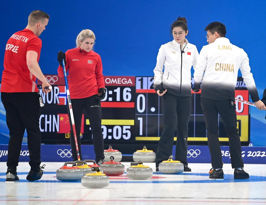 中国vs挪威冰壶循环赛的相关图片