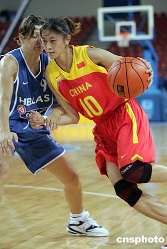 篮球中国女子vs希腊的相关图片